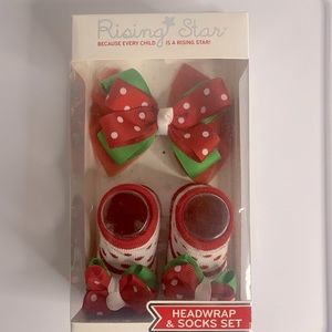 Rising Star Head wrap and Socks Set